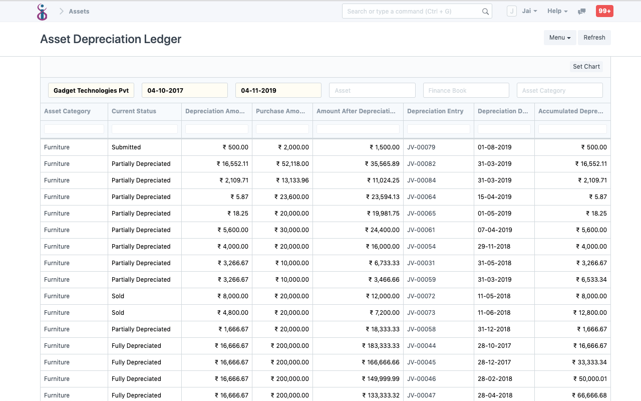 Open Source Asset Management Software - Asset Reporting