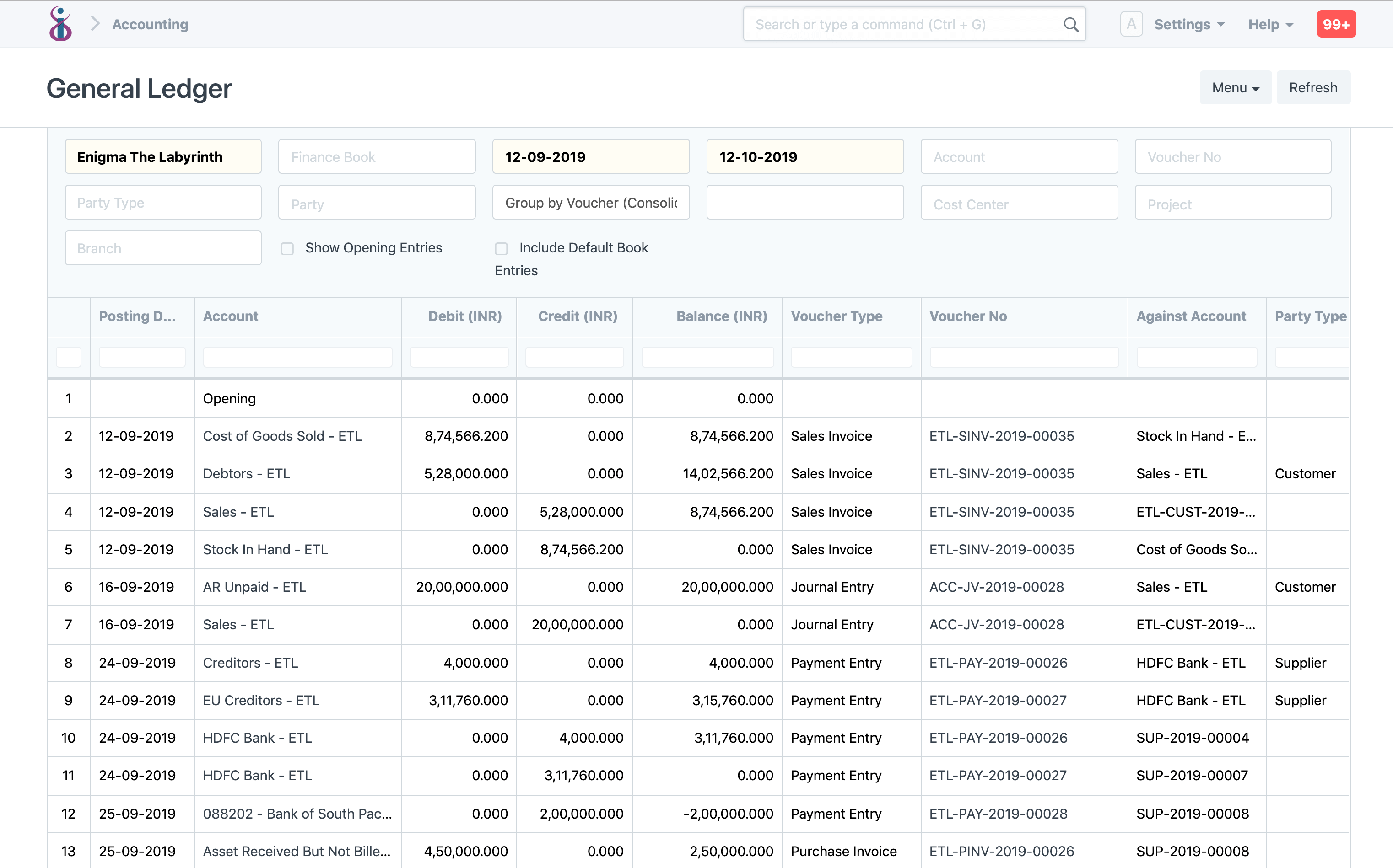 Open Source Sales and Purchase - Journals and Payments